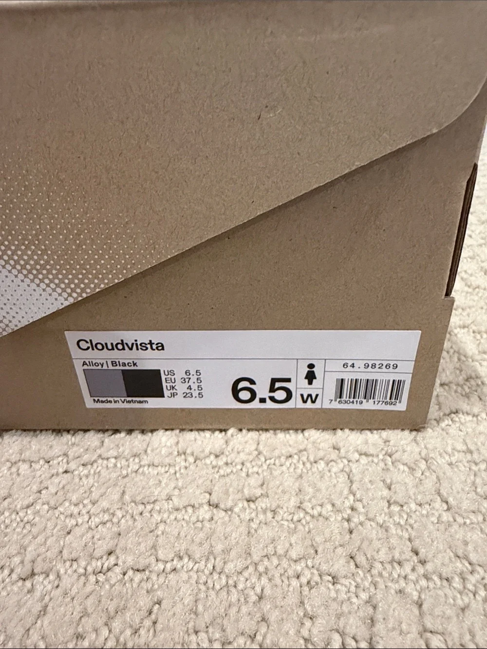 On Running Women's Cloudventure Trail Shoes in Gray and Peach